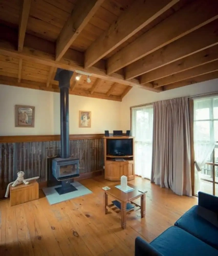 Cottage with balcony