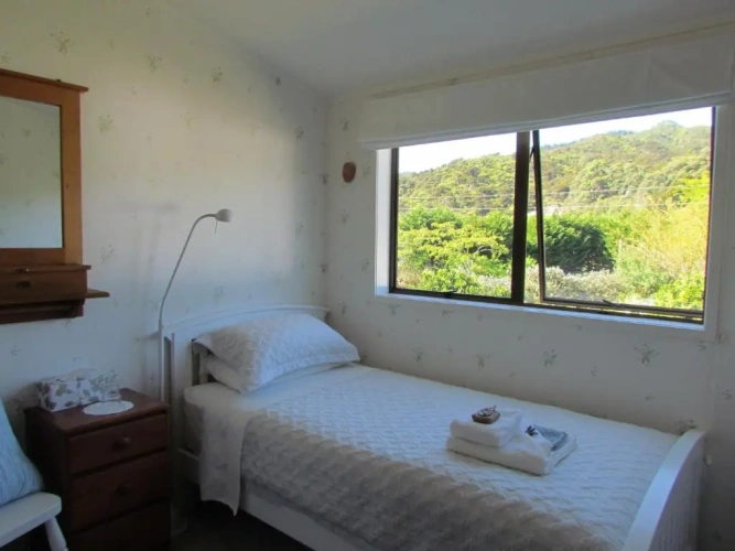 Single room with mountain view