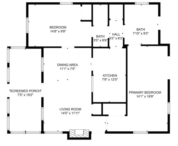2 Bedrooms Cottage