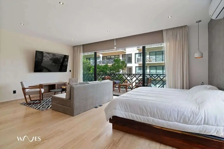 2 BR Apartment With Spacious Loft Close From Beach Zone