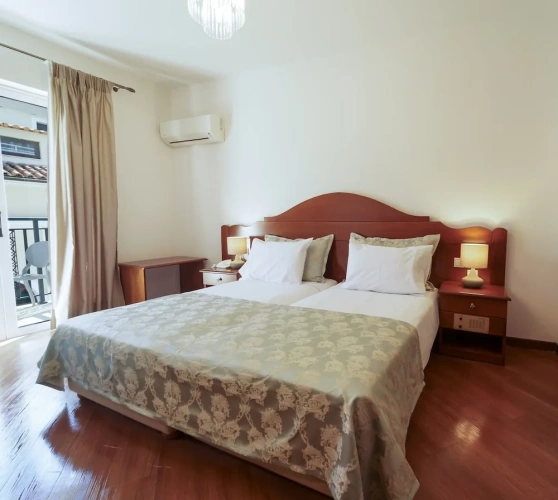 Comfort room with balcony