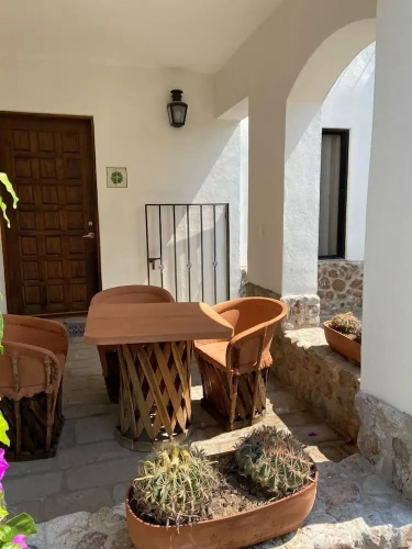 Standard Quadruple room with balcony and with garden view