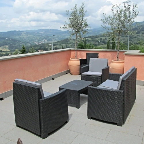 1 Bedroom Deluxe Double Suite with balcony