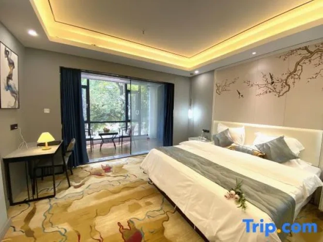 Business Double room with balcony and with park view
