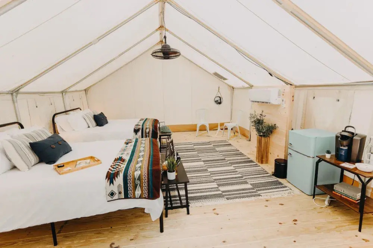Timberline Glamping at Unicoi State Park
