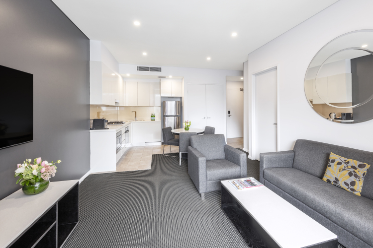 Meriton Suites ZetlandOver view