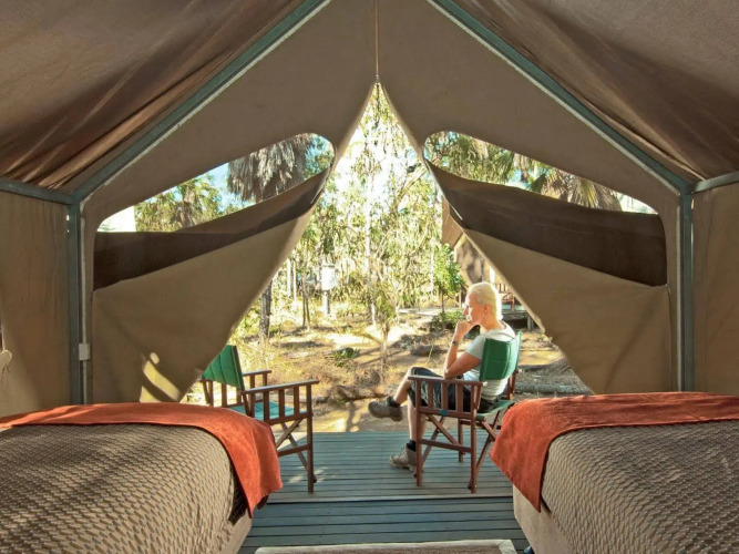 Mitchell Falls Wilderness LodgeOver view