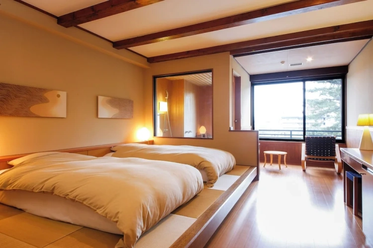 Deluxe Twin room with balcony and with water view