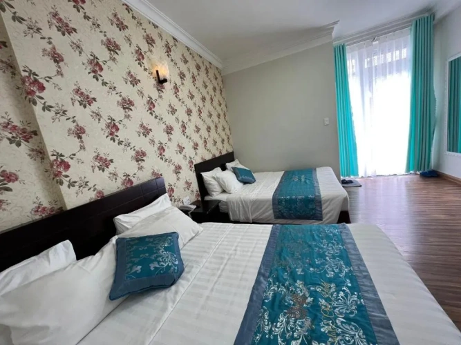 Standard Quadruple room with balcony