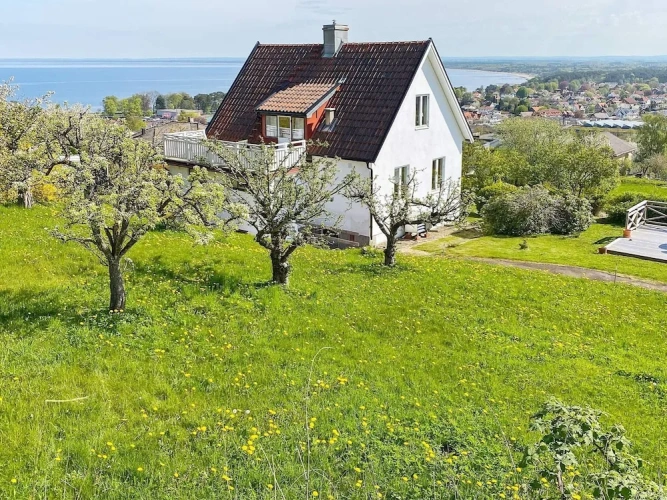 Cottage with balcony