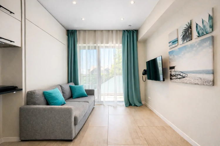 Фотография номера квартиры Аквамарин Апарт на проспекте Пионерский 20