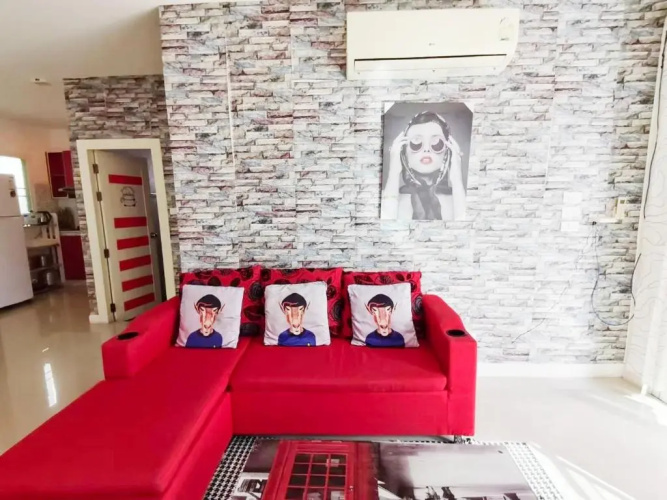 บ้านพิมพ์มาดา พูลวิลล่า หัวหิน มีโอเกะ ปิ้งย่าง เสียงดังได้ รองรับ 4-12 คน