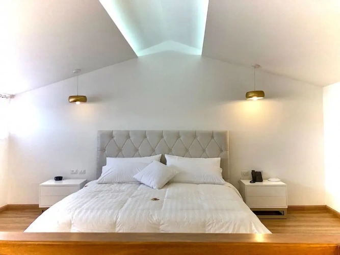 Deluxe Double Duplex room with city view