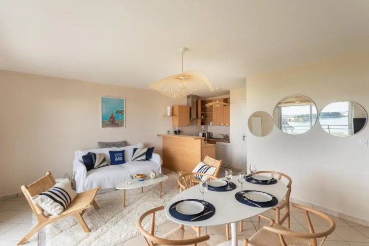 HEOL - appartement 2 chambres - vue mer et parking
