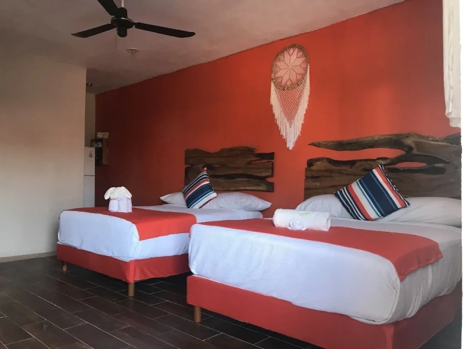 Standard Quadruple room with balcony