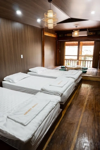 Standard Triple room with balcony and with pool view