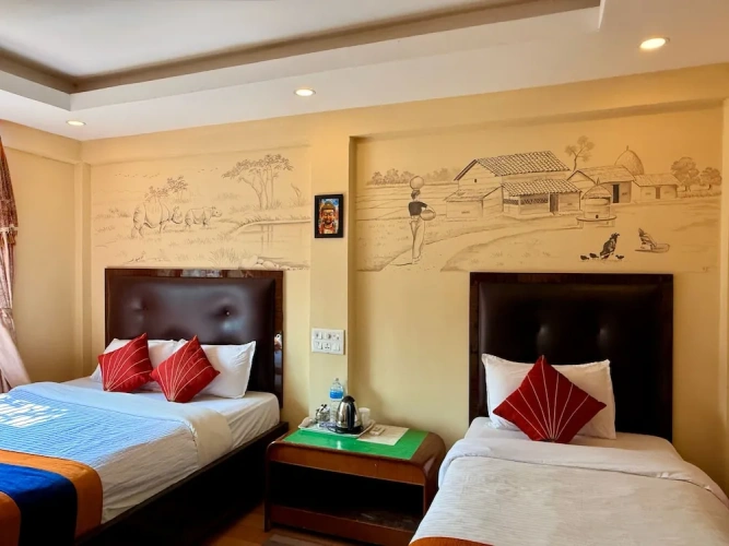 Deluxe Double room with balcony and with view