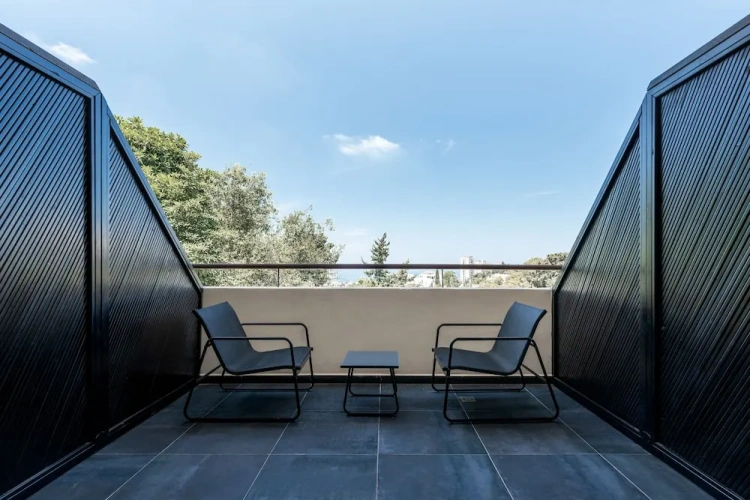 Standard Double room with balcony and with garden view