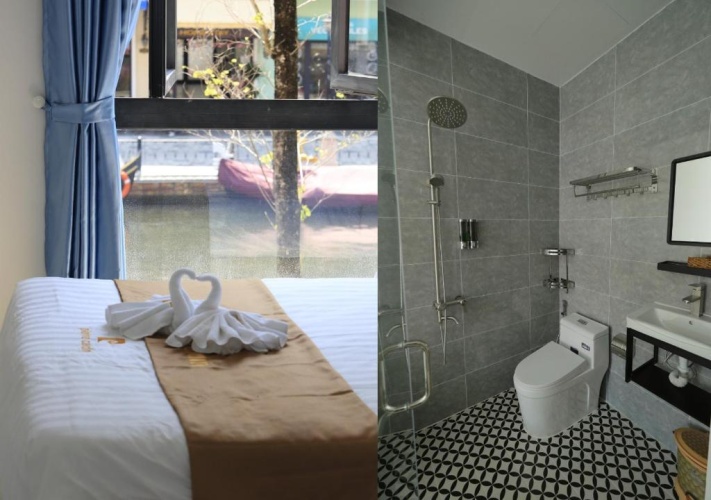 Standard Quadruple room with lake view