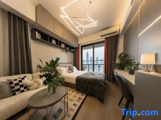 Standard Double room with balcony and with city view