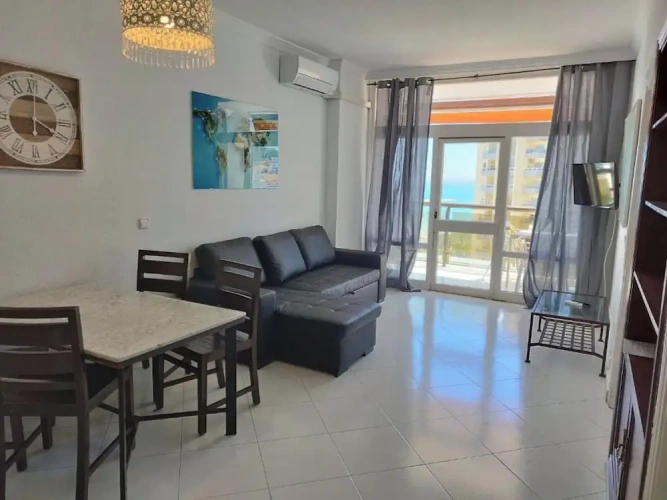 1 Bedroom Apartment with balcony and with partial sea view