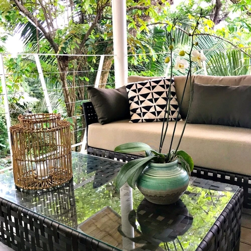 2 Bedrooms Luxury Apartment with balcony and with garden view