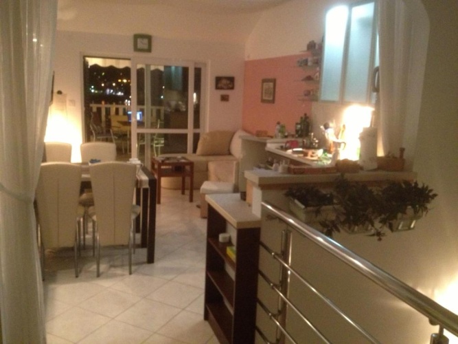 1 Bedroom Deluxe Family Apartment with balcony and with sea view