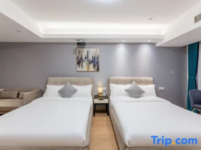 Deluxe Twin room with city view