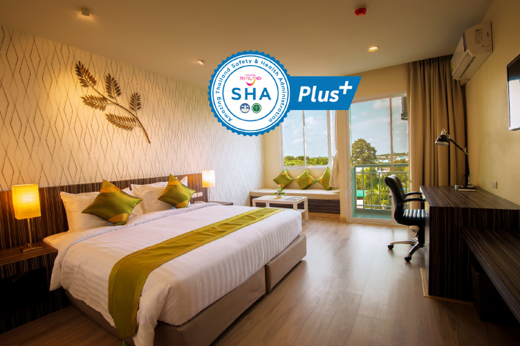 Deluxe Double room with balcony and with view