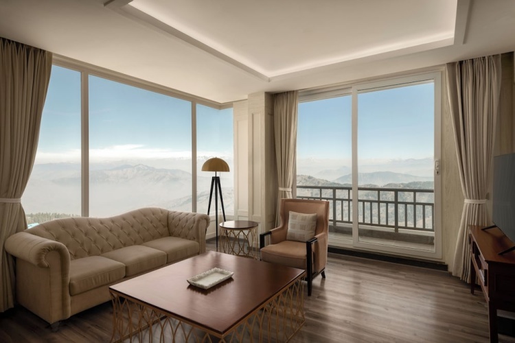 Double Suite with balcony and with mountain view