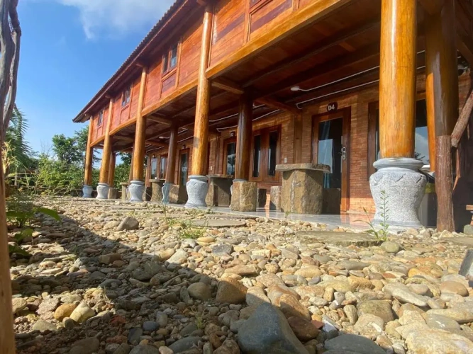 Deluxe Double room with balcony and with river view