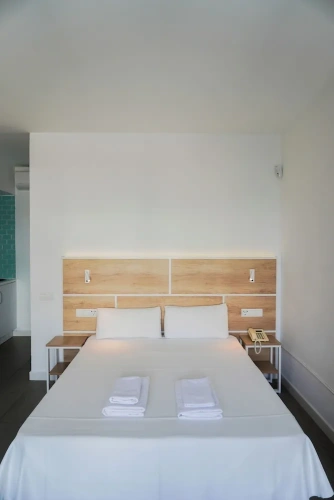 Studio with balcony