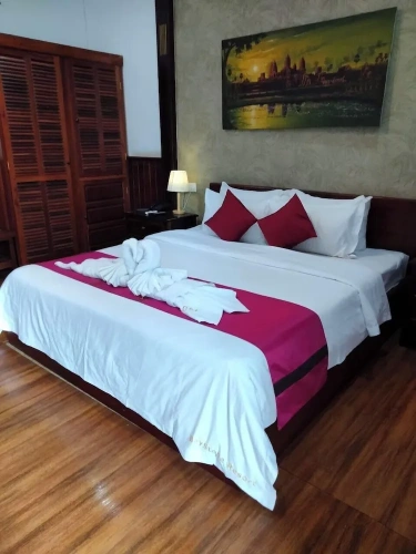 Standard Double room with balcony and with pool view