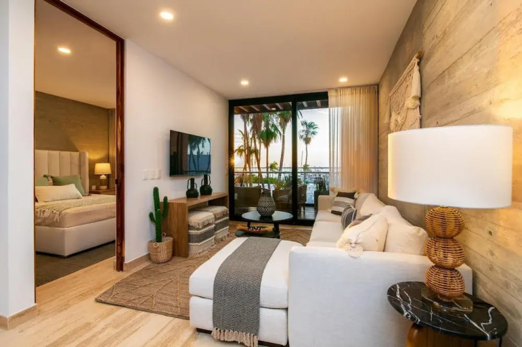 w Stylish 2BR Apartment With Ocean View in La Paz