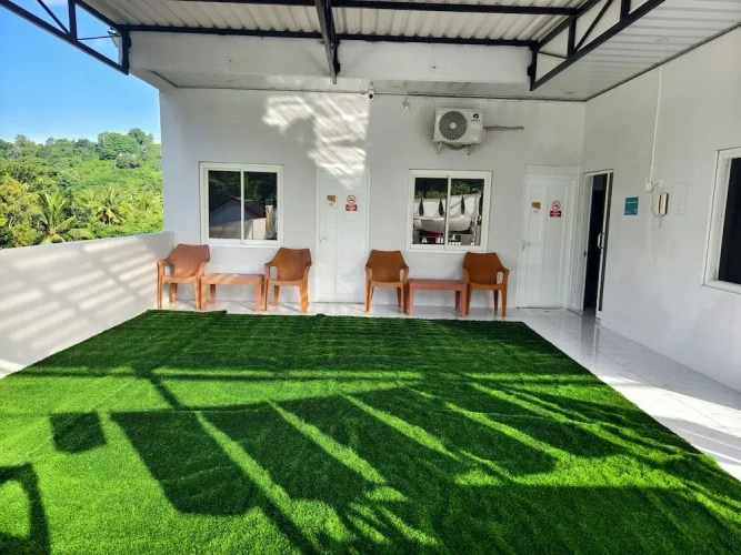 Standard Double room with balcony and with land view