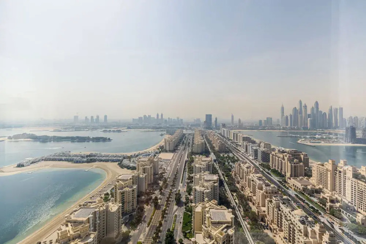 Sea Living High Floor 1 Bed Palm Tower - مميز
