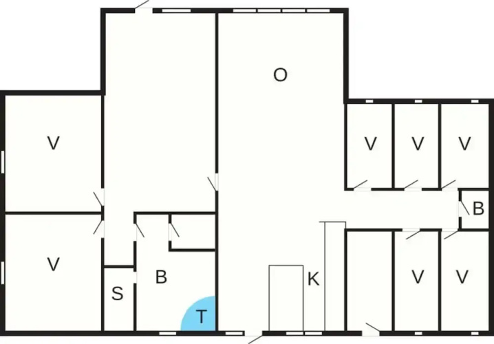 16 Person Holiday Home in Glesborg