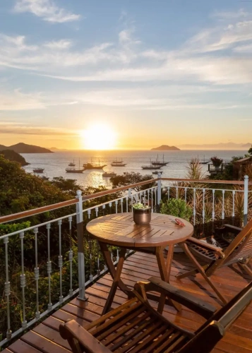 Deluxe Double room with balcony and with sea view