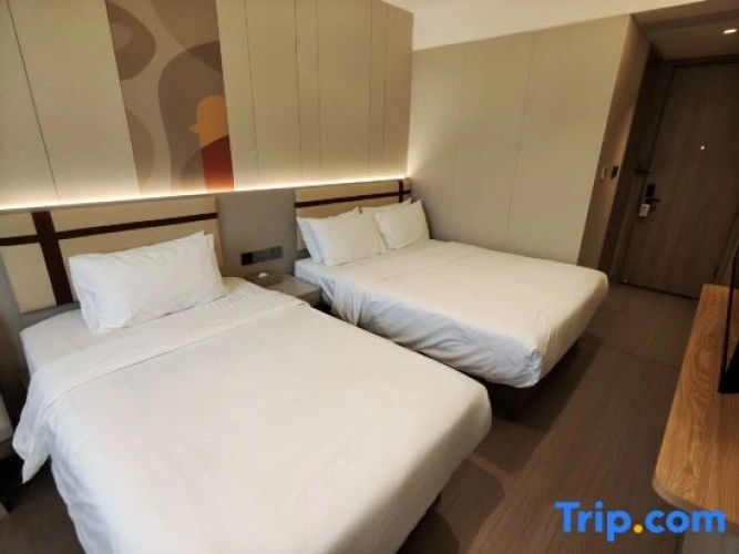 Standard Twin room with street view