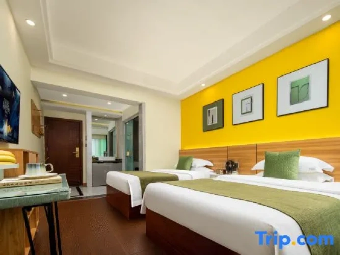 Standard Twin room with city view