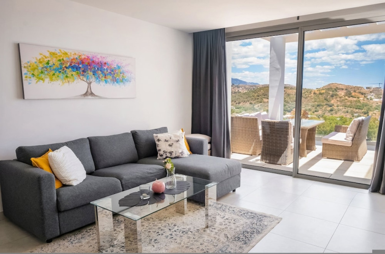 Overlook Apartment in Mijas - Ref 254