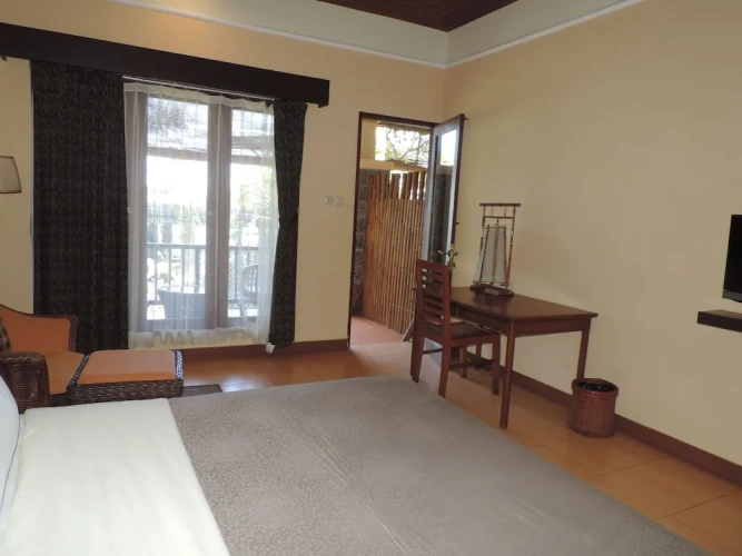 Superior Double room with balcony and with garden view