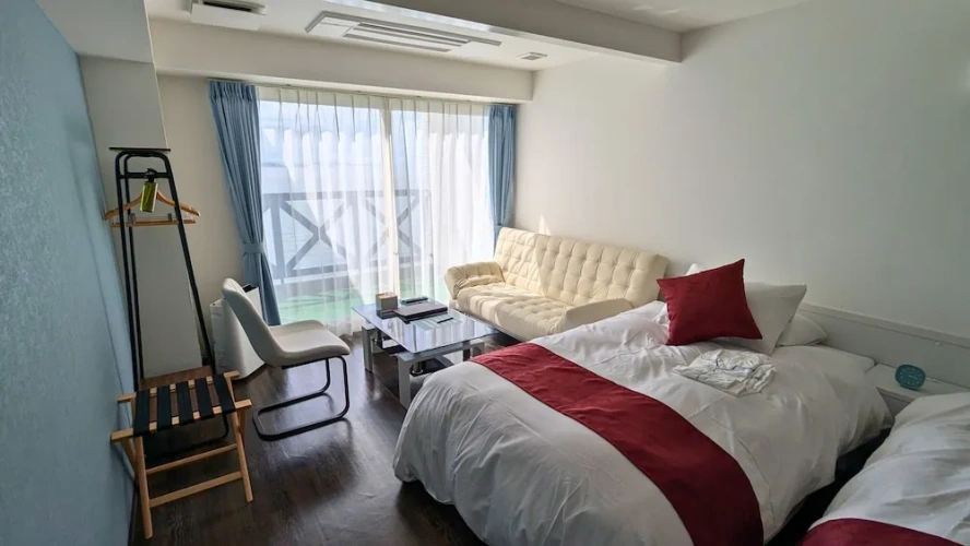 Economy Twin room with ocean view