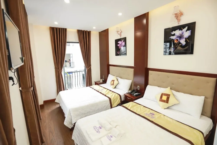 Standard Quadruple room with balcony