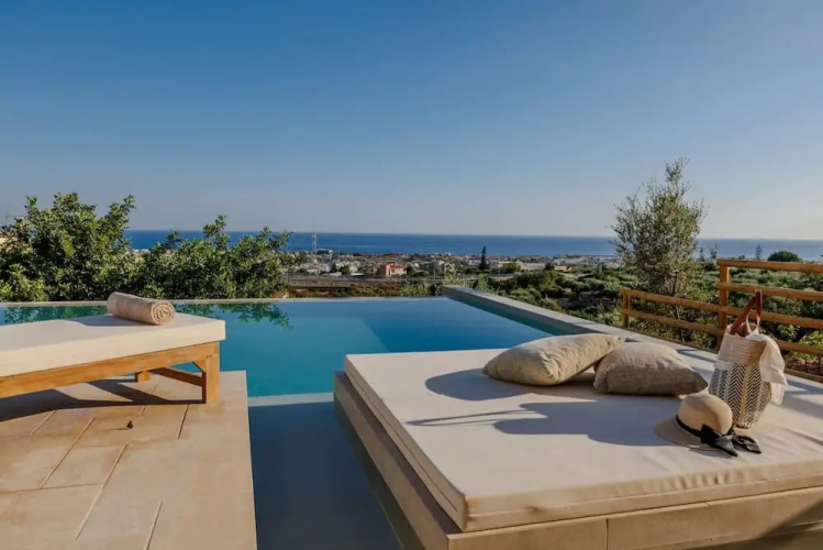 Malia Vista Villa - Private Pool Panoramic Seaview