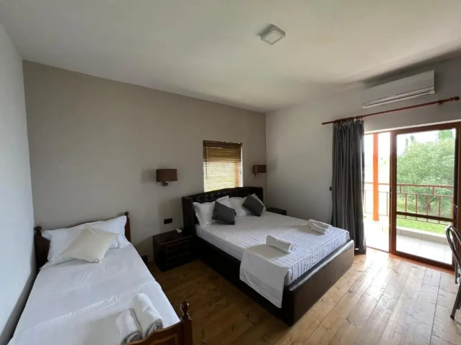 Standard Double room with balcony and with view