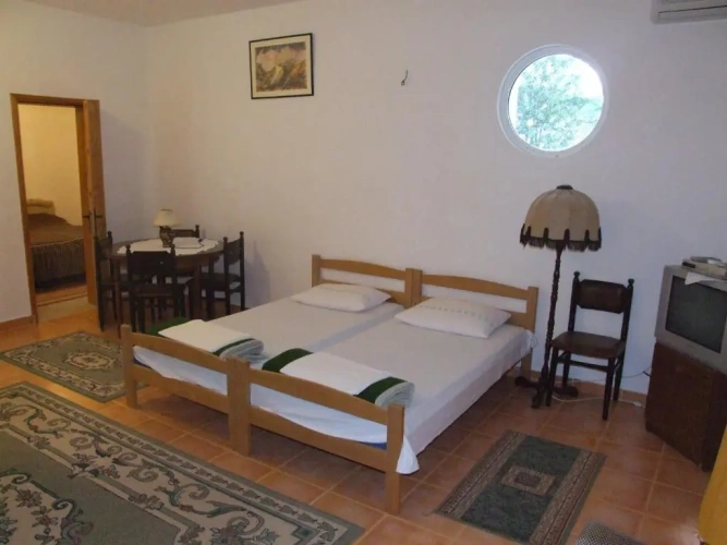 Standard Quadruple room with balcony and with view
