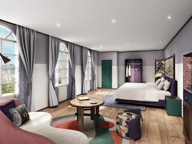 Guest rooms