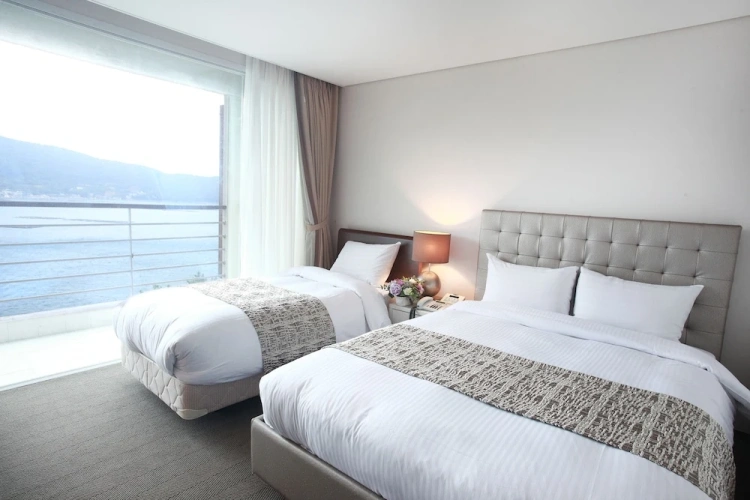 Deluxe Twin room with balcony and with ocean view