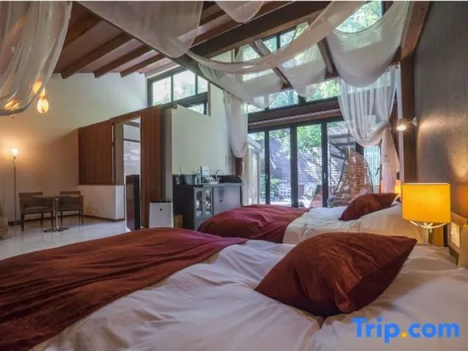 Standard Twin room with mountain view